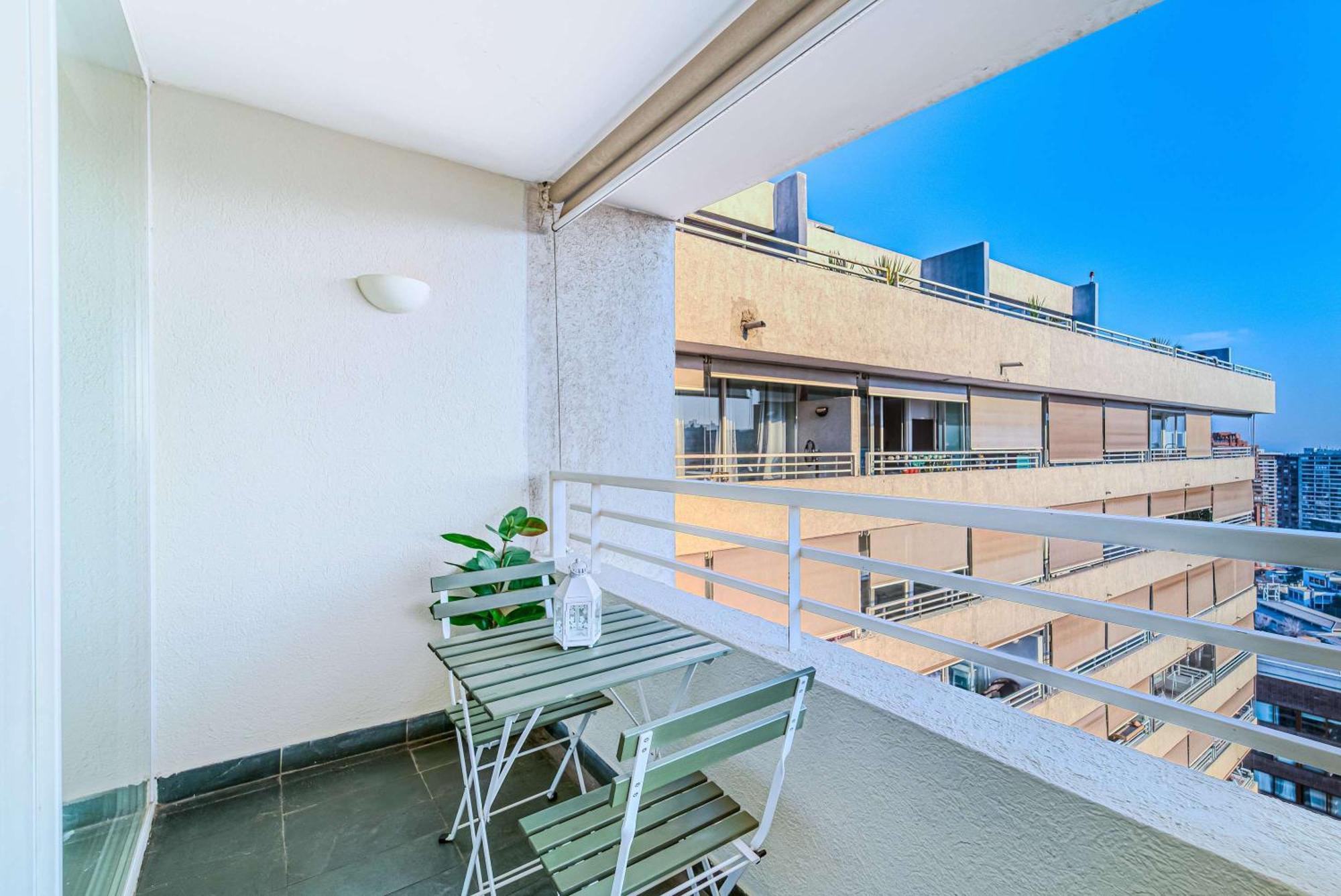 Manquehue View 1b Parking And Views * Santiago