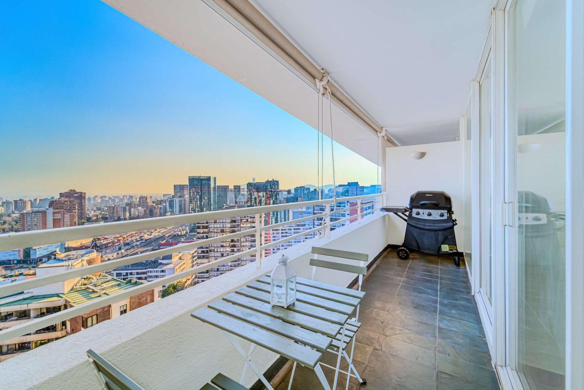 Manquehue View 1b Parking And Views Apartamento Santiago